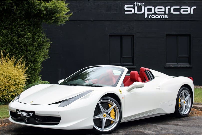Ferrari 458 Spider The Supercar Rooms